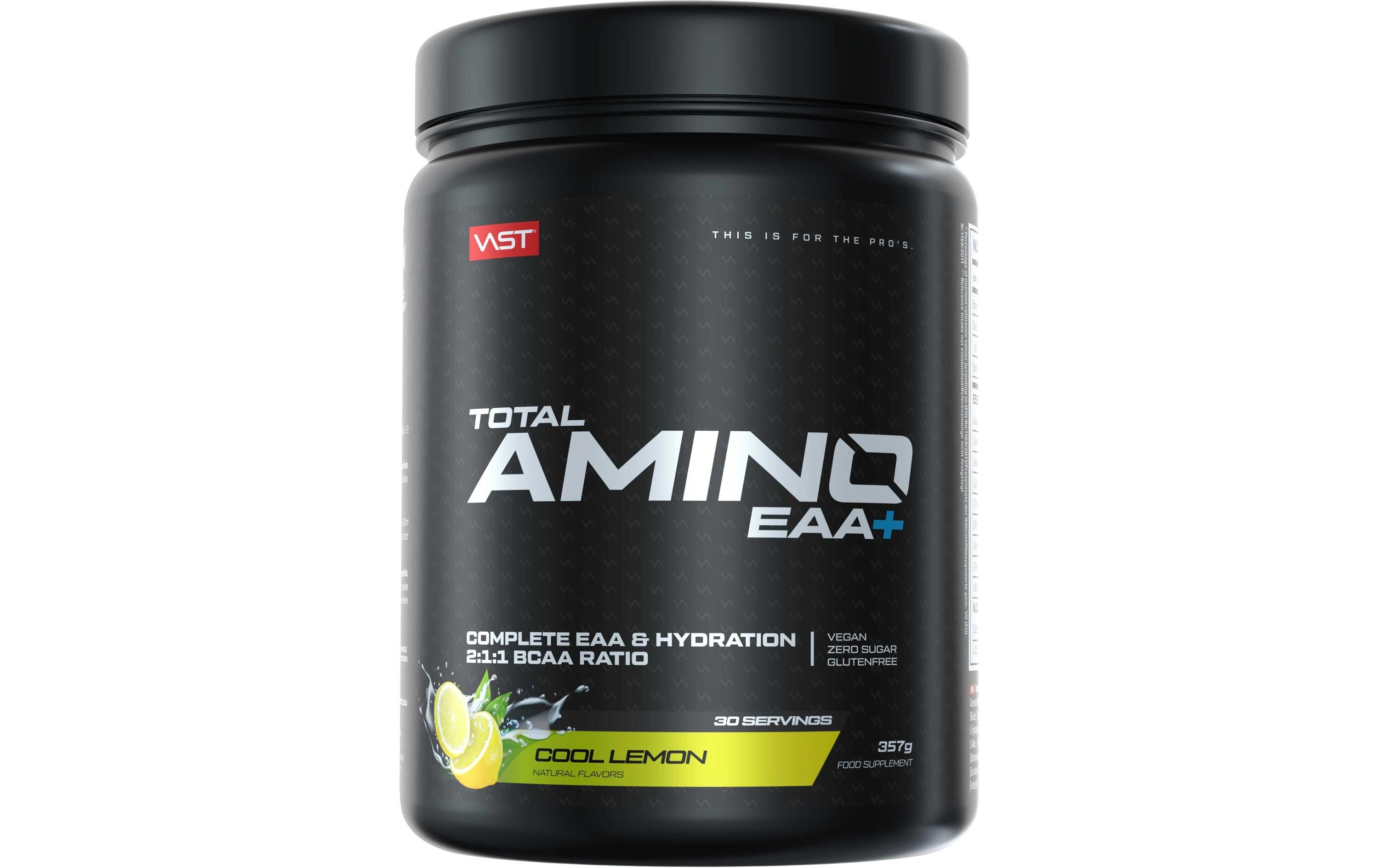 Pulver Total Amino EAA+ Dose: 381g, Cool LemonEAA Pulver mit L-Citrullin