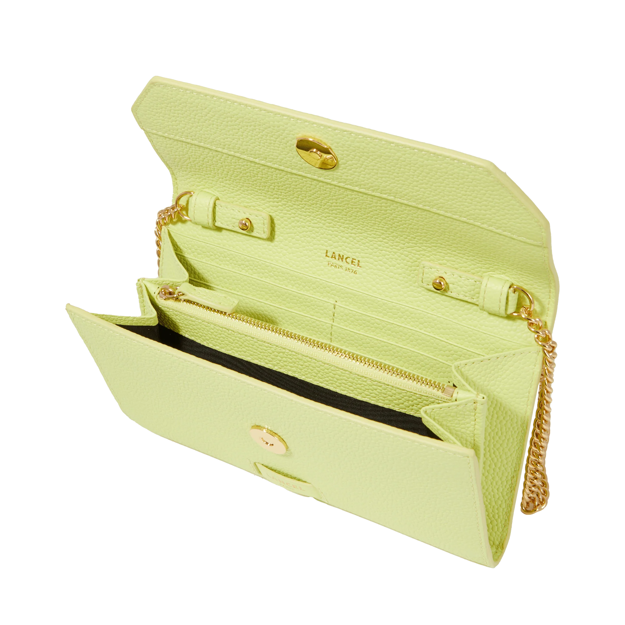 Wallet chain Ninon de Lancel-Citron Vert