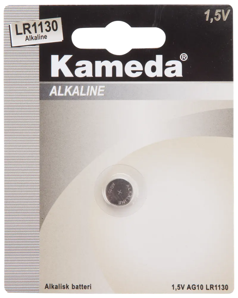 Kameda Alkaline batteri - LR1130 1,5V