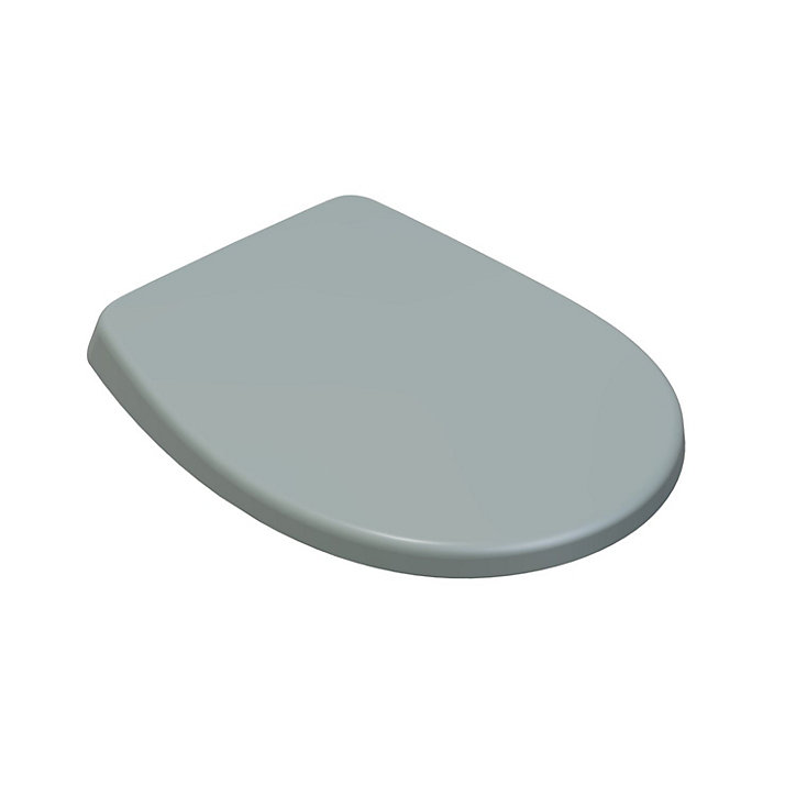 Abattant WC gris clair brillant Classic Bemis