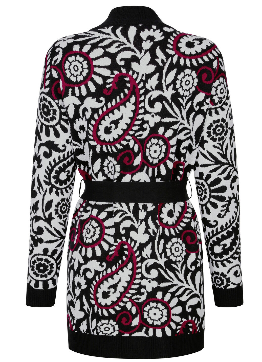 Strickjacke in Jacquard-Dessin
