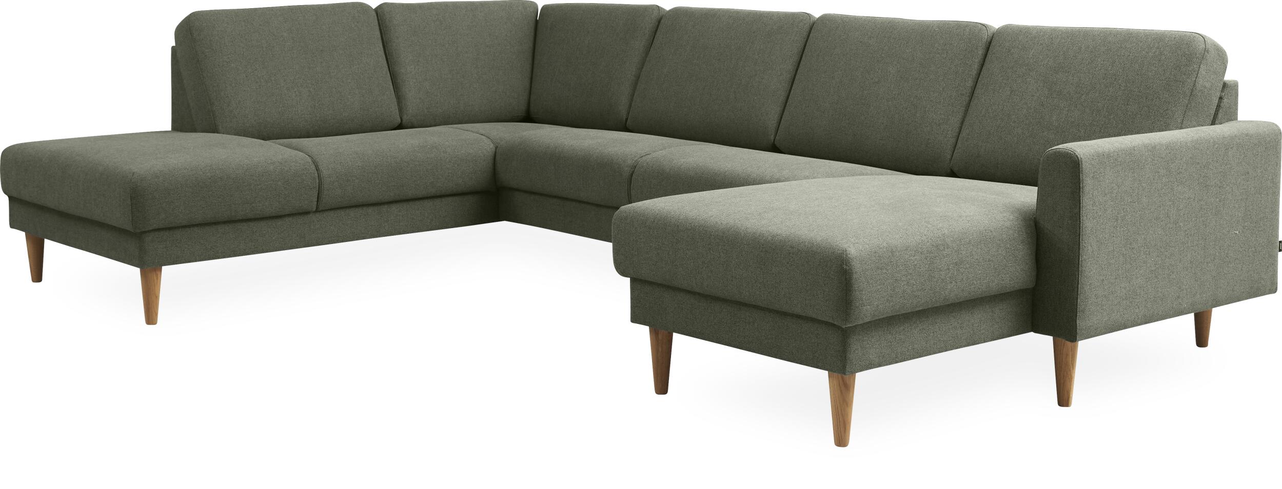 Linea højrevendt hjørnesofa med chaiselong