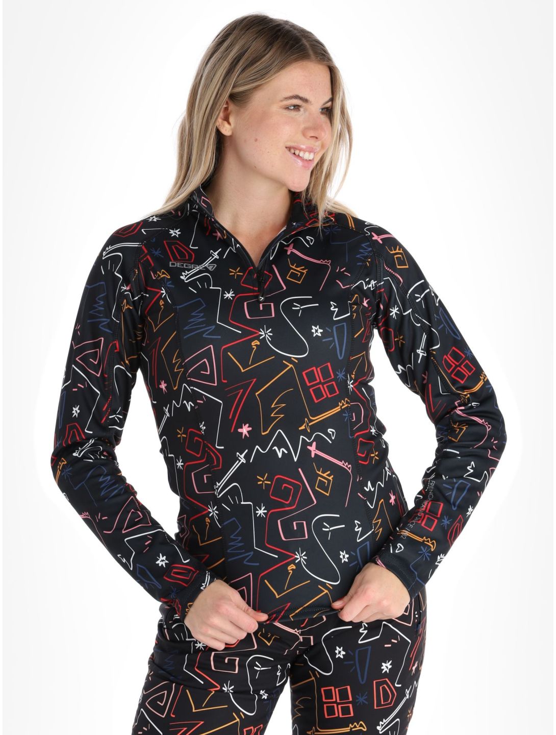 Veyrand Print skipully dames