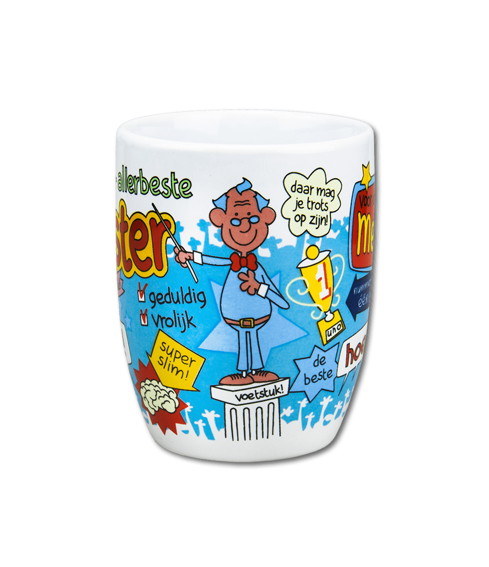 Mok Meester 12cm