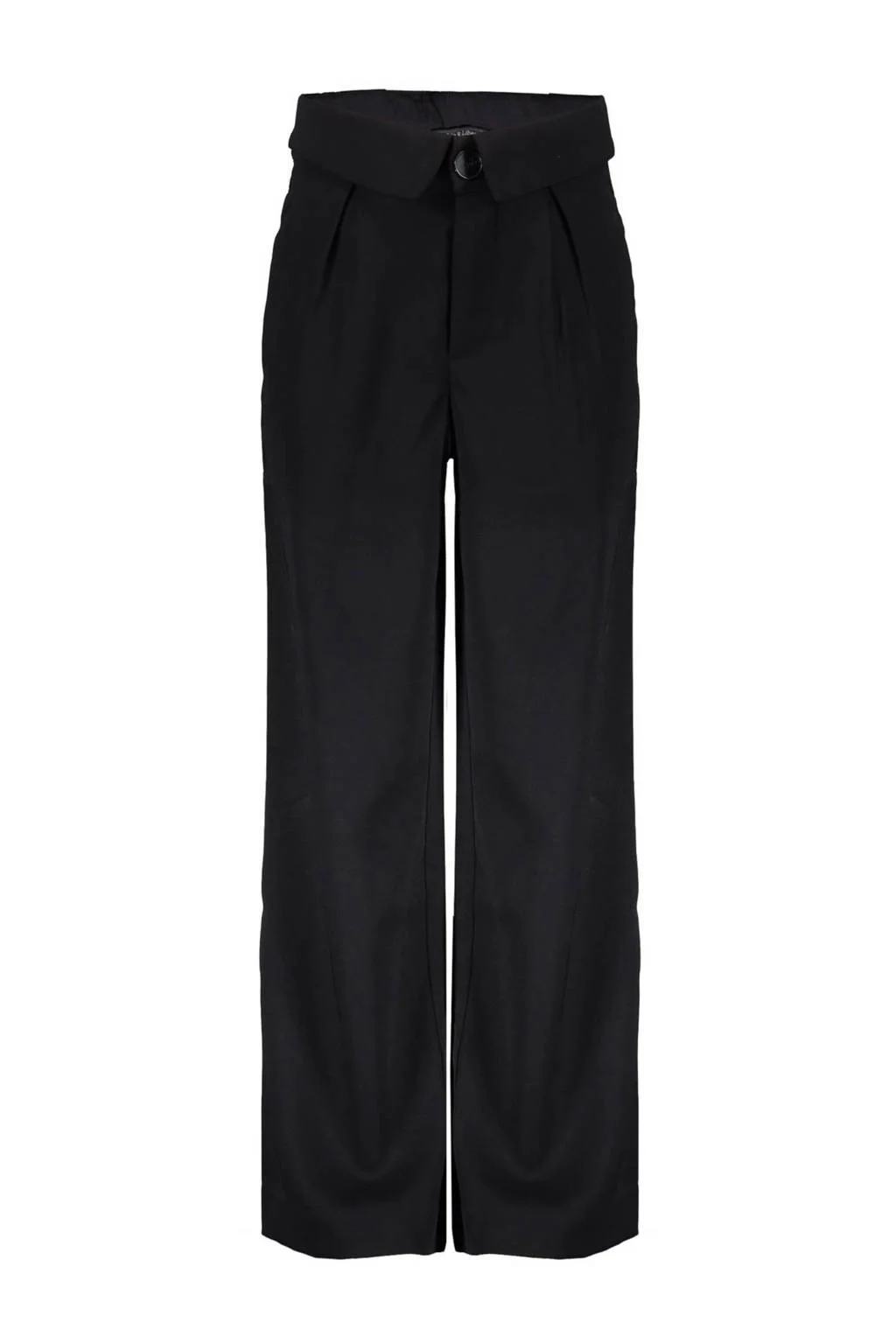 Frankie&Liberty straight casual broek zwart