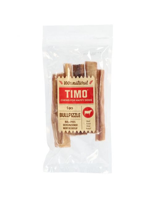 Timo Bullepees 12cm - Hondensnacks - 120 g