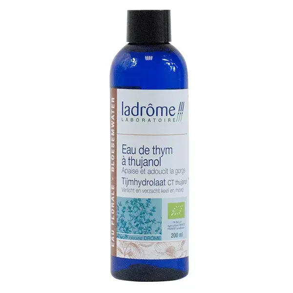 Água Floral de Tomilho Orgânica Ladrôme com Tujanol 200ml