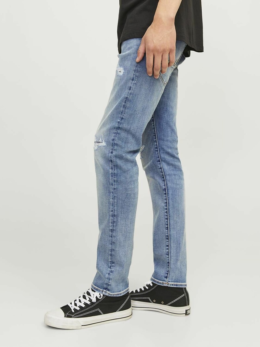 JACK & JONES<br>Calça jeans slim Glenn, rasgada