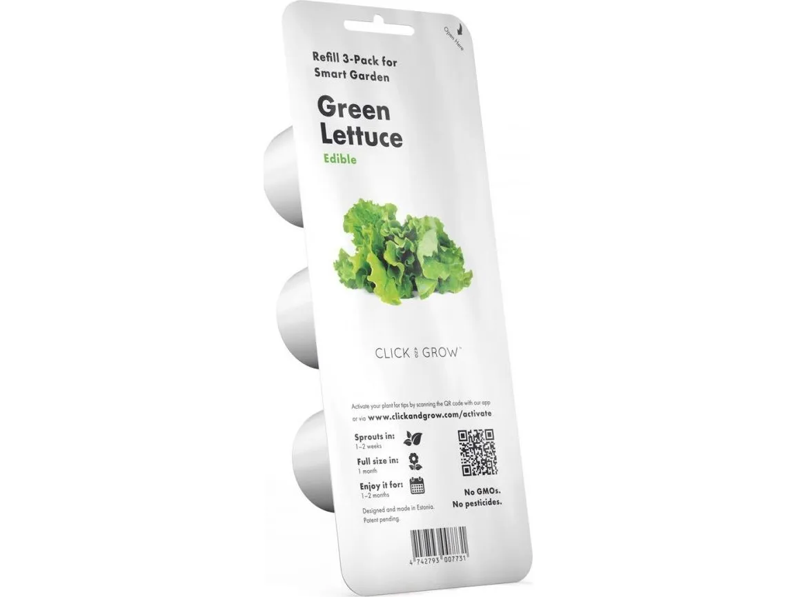 Click and Grow Smart Garden Refill 3-pack - Green Lettuce