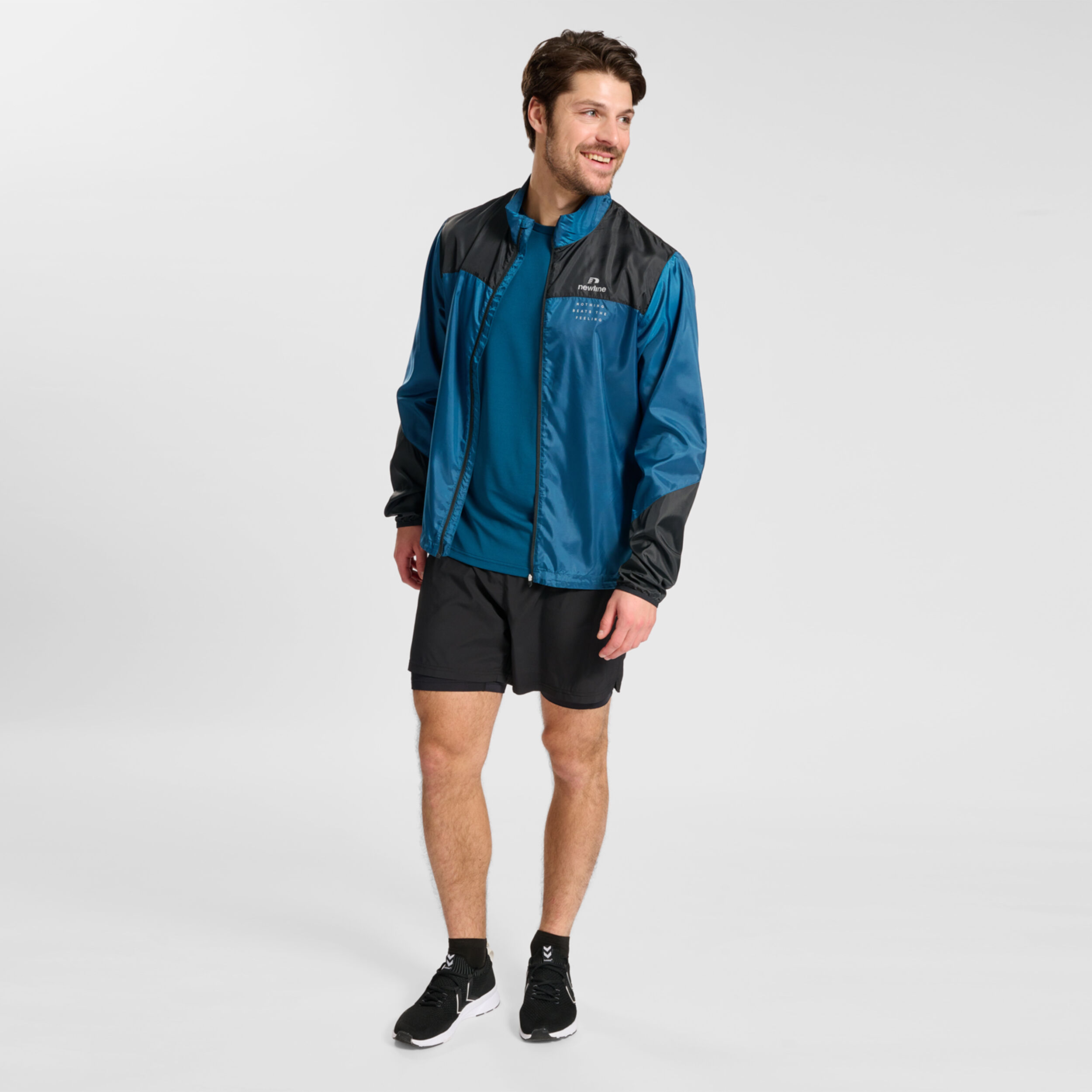 Newline Denton Jacket Veste Running Hommes - Bleu