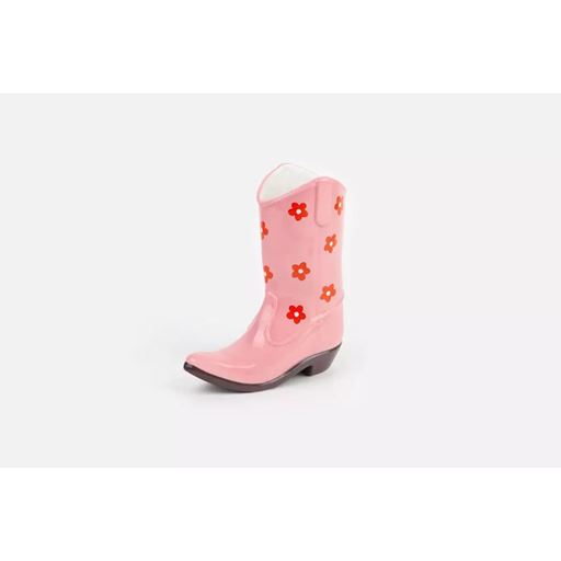 Doiy Rodeo Cowboy Boot Vase, Lyserød