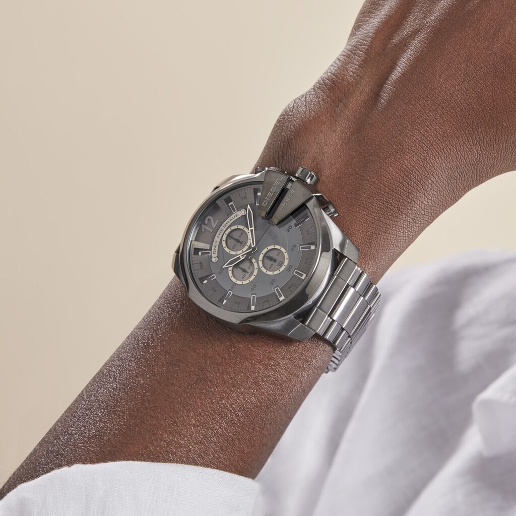 Montre Diesel Mega Chief Gris