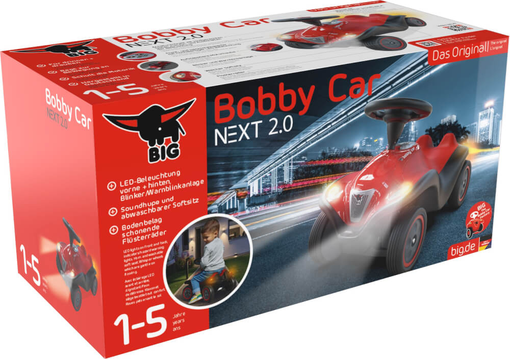 BIG Bobby Car Next 2.0 Rot