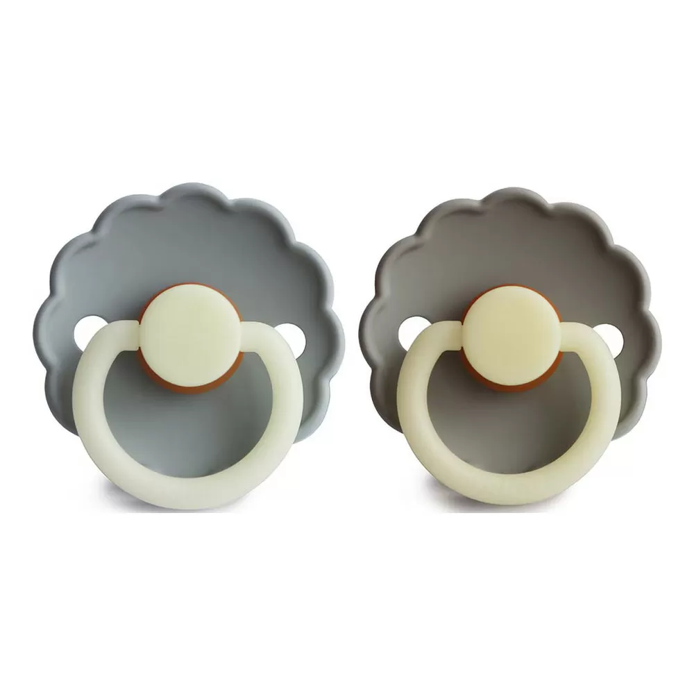 FRIGG Daisy Rund Latex French Gray Night/Portobello Night - Flere størrelser