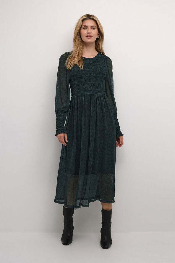 Cream CRMaggi Dress Ponderosa pine flowers