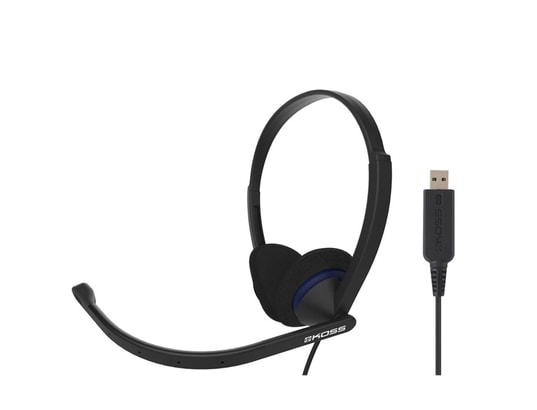 KOSS - Cs200 usb casque d'écoute filaire usb avec microphone anti-b...