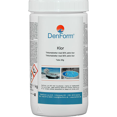 DenForm Triklor tabletter 1 kg