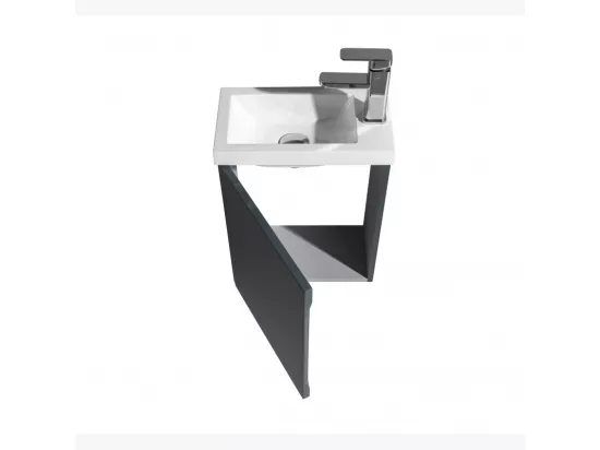 Ensemble lave main 40 cm vert foncé Aquarino