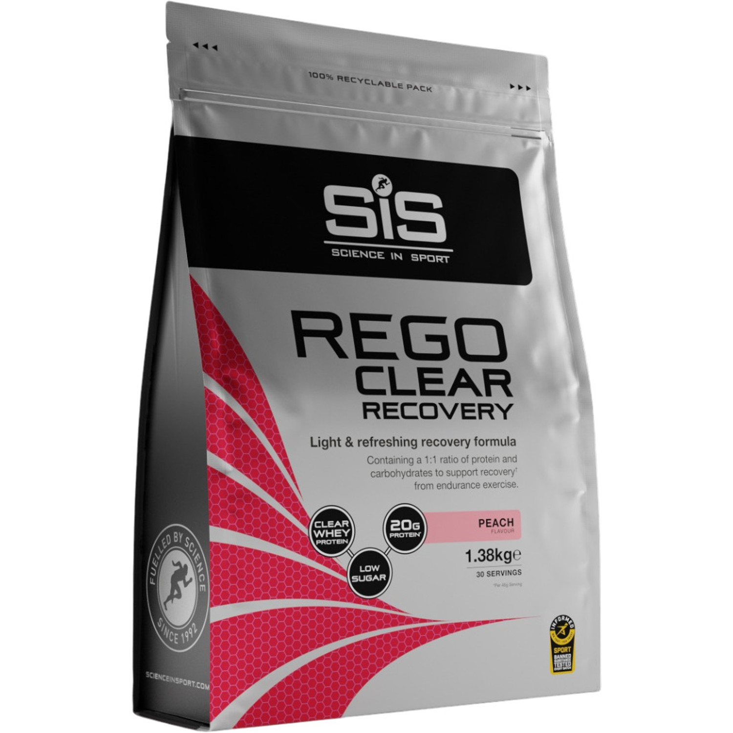 SIS Rego Clear Perzik 1.38kg