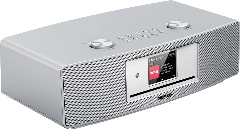 Kenwood CR-ST700SCD Silver Enceintes connectées