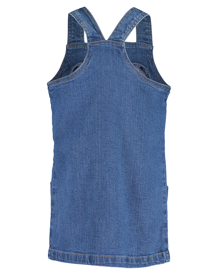Jeans-Latzkleid FRIENDSHIP in blue denim