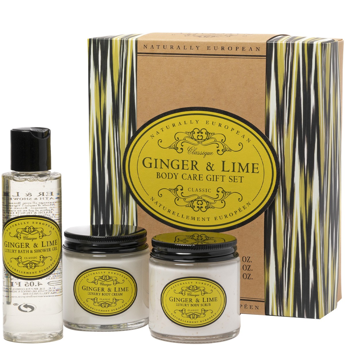 Coffrets soins - Gingembre & citron vert - Corps - 3 produits