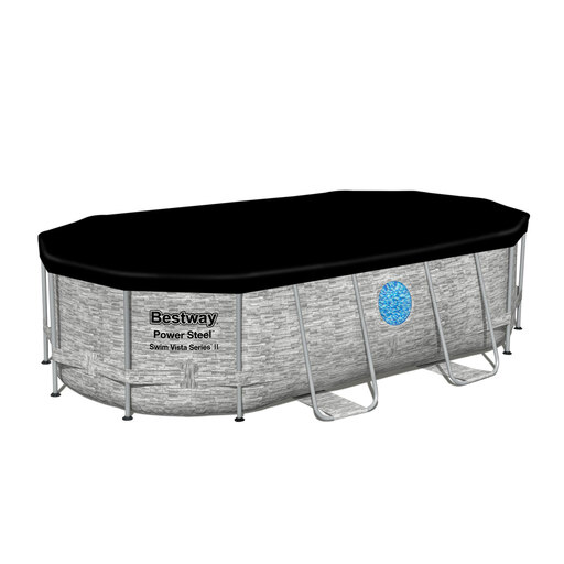 Purificador de areia tubular destacável para piscina Bestway Power Steel 488x305x107 cm 3,028 L/h