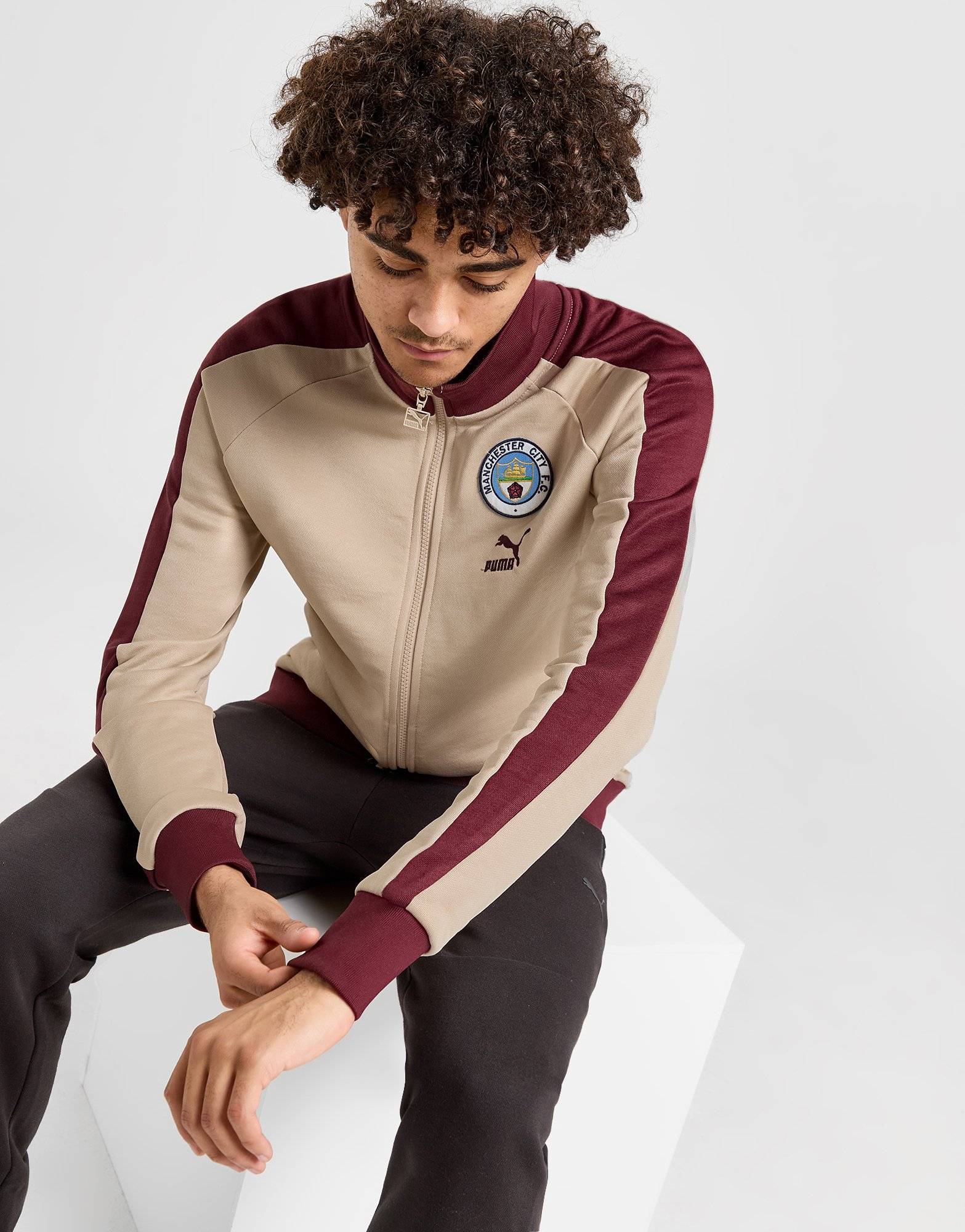 Puma Haut de survêtement Manchester City FC T7 Homme