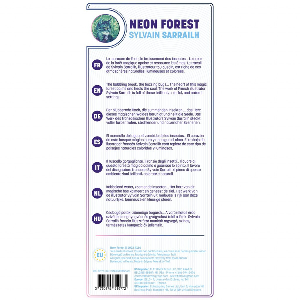 Puzzle Universe - Neon Forest - 1000 Pièces