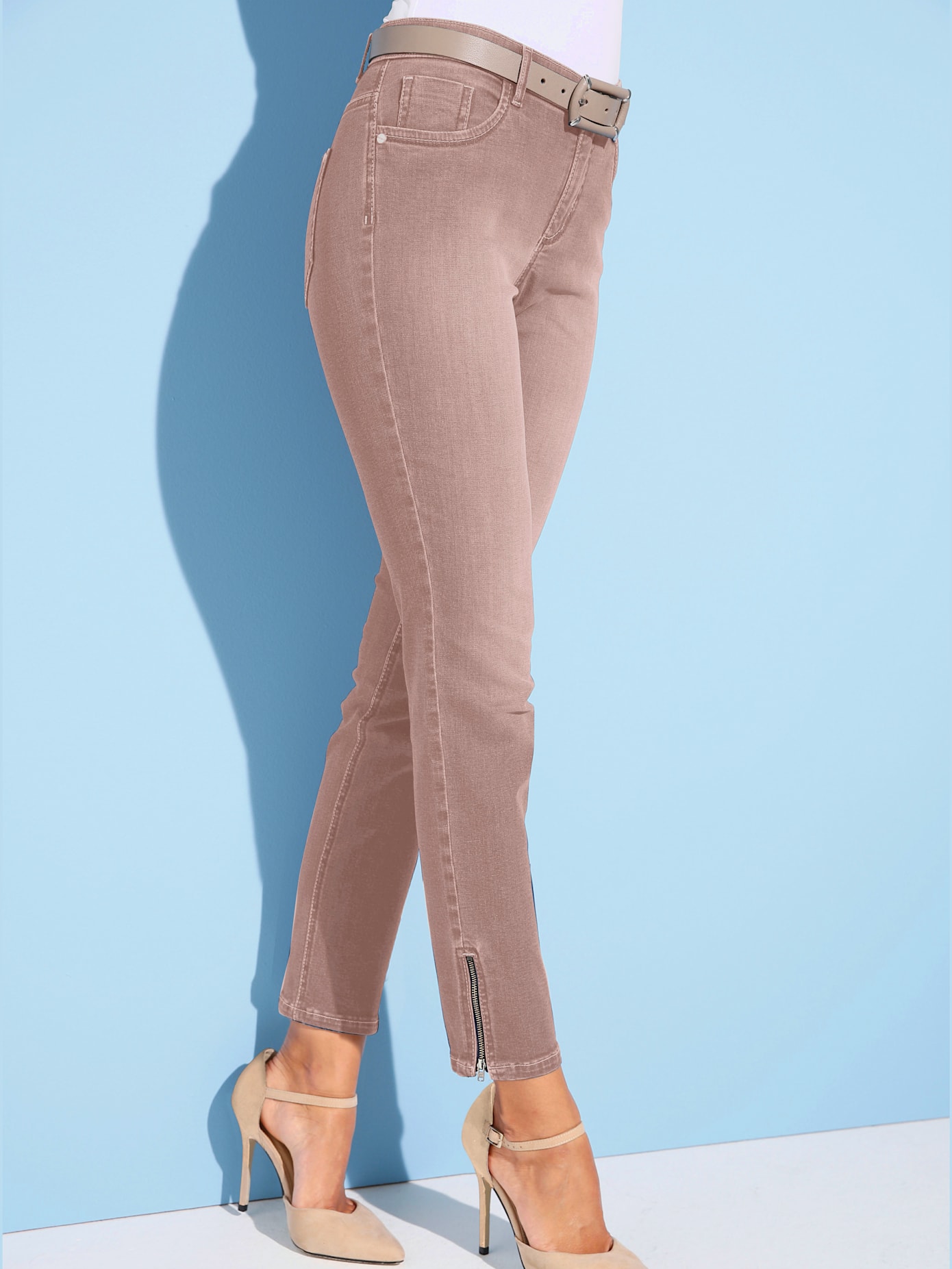 Jean stretch coupe féminine