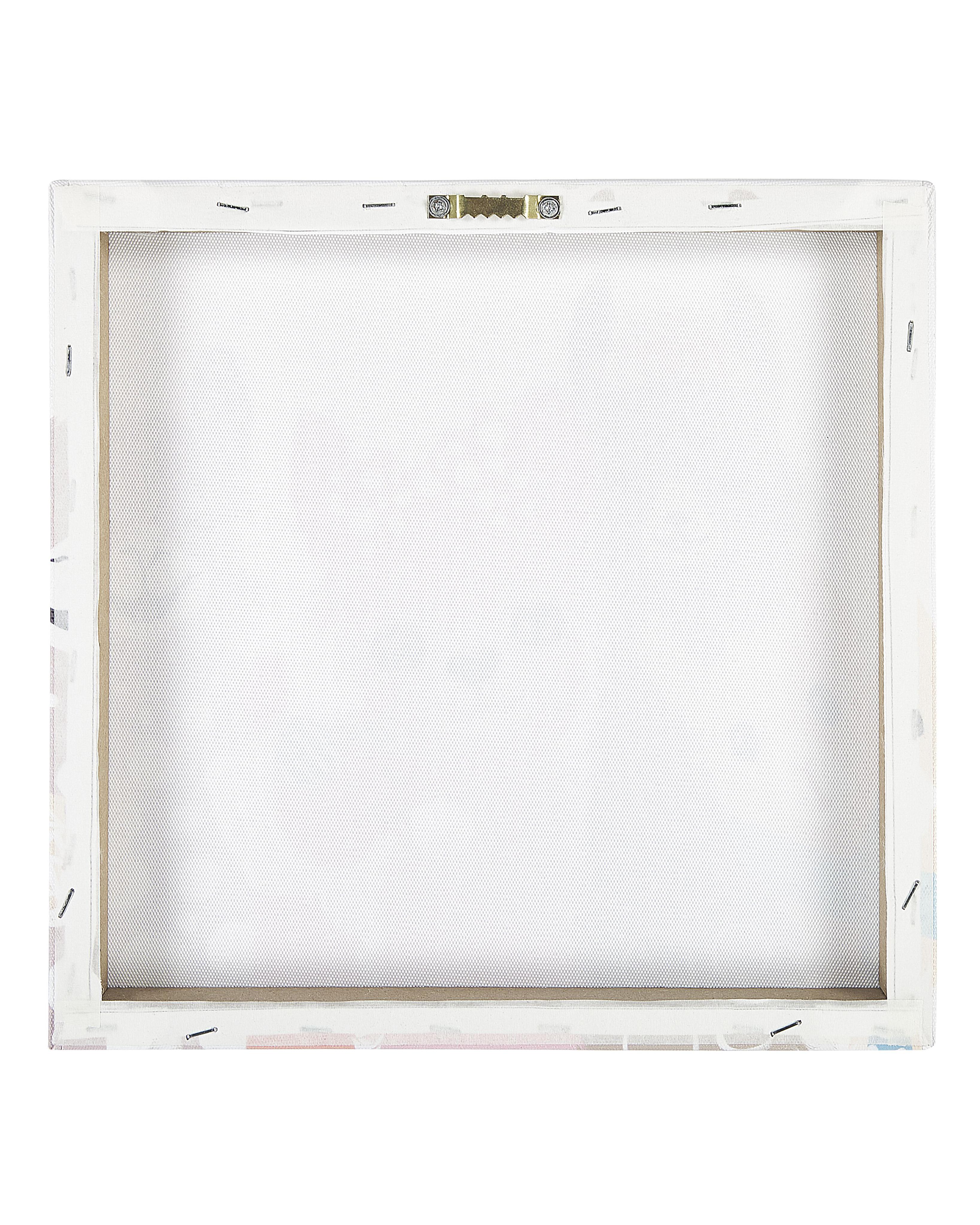 Set van 3 canvassen TILLIA Dieren motief 30 x 30 cm Meerkleurig