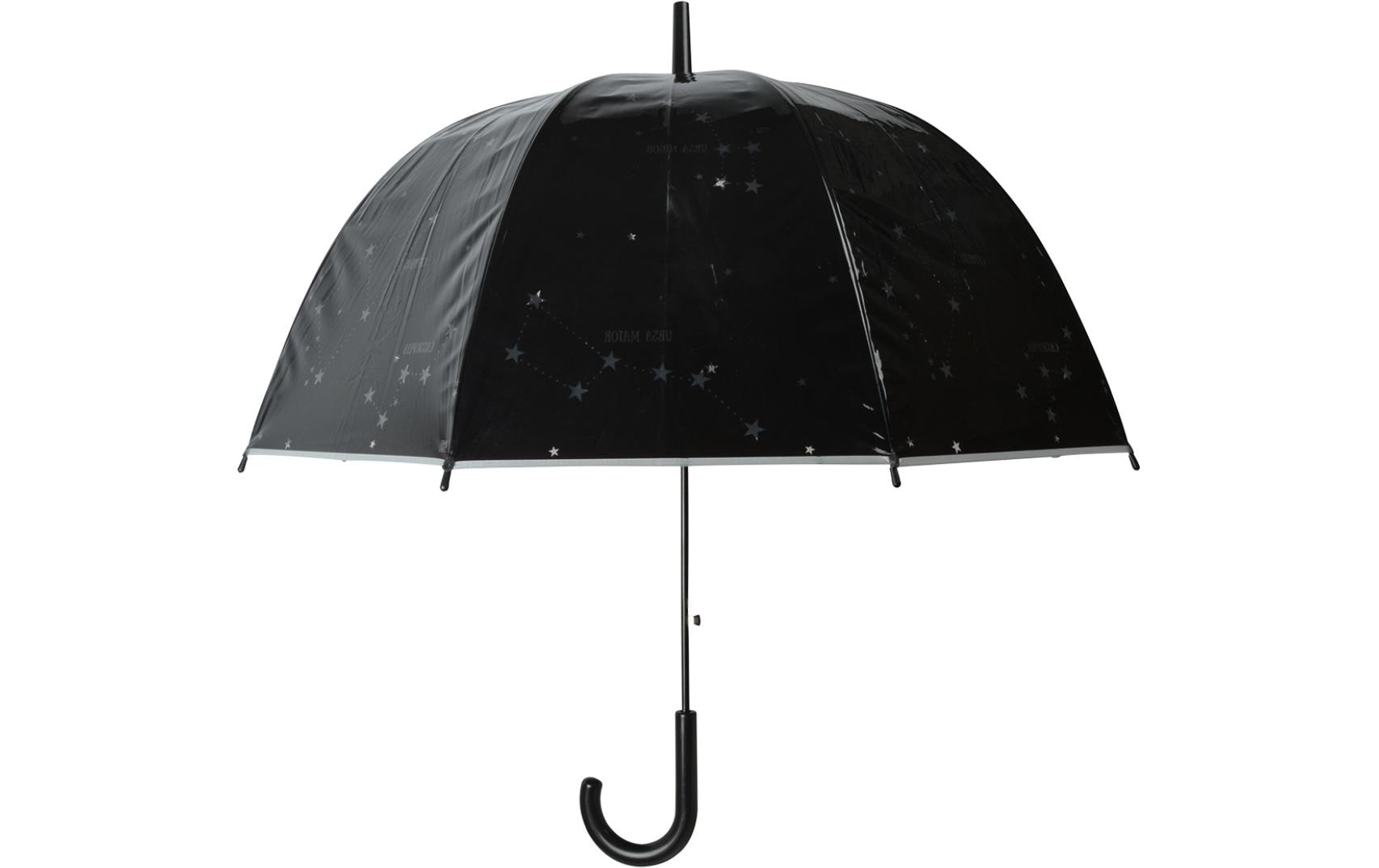 Schirm Sternenhimmel Schwarz/WeissRegenschirm mit Sternbild