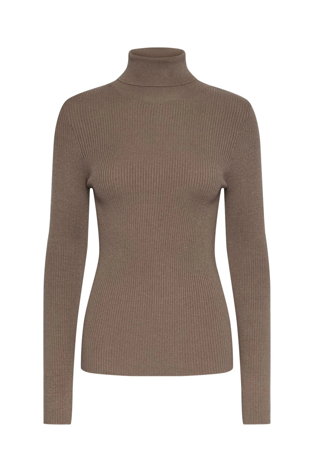 Pieces Pcmira Ls Rollneck Knit 4542926 fossil