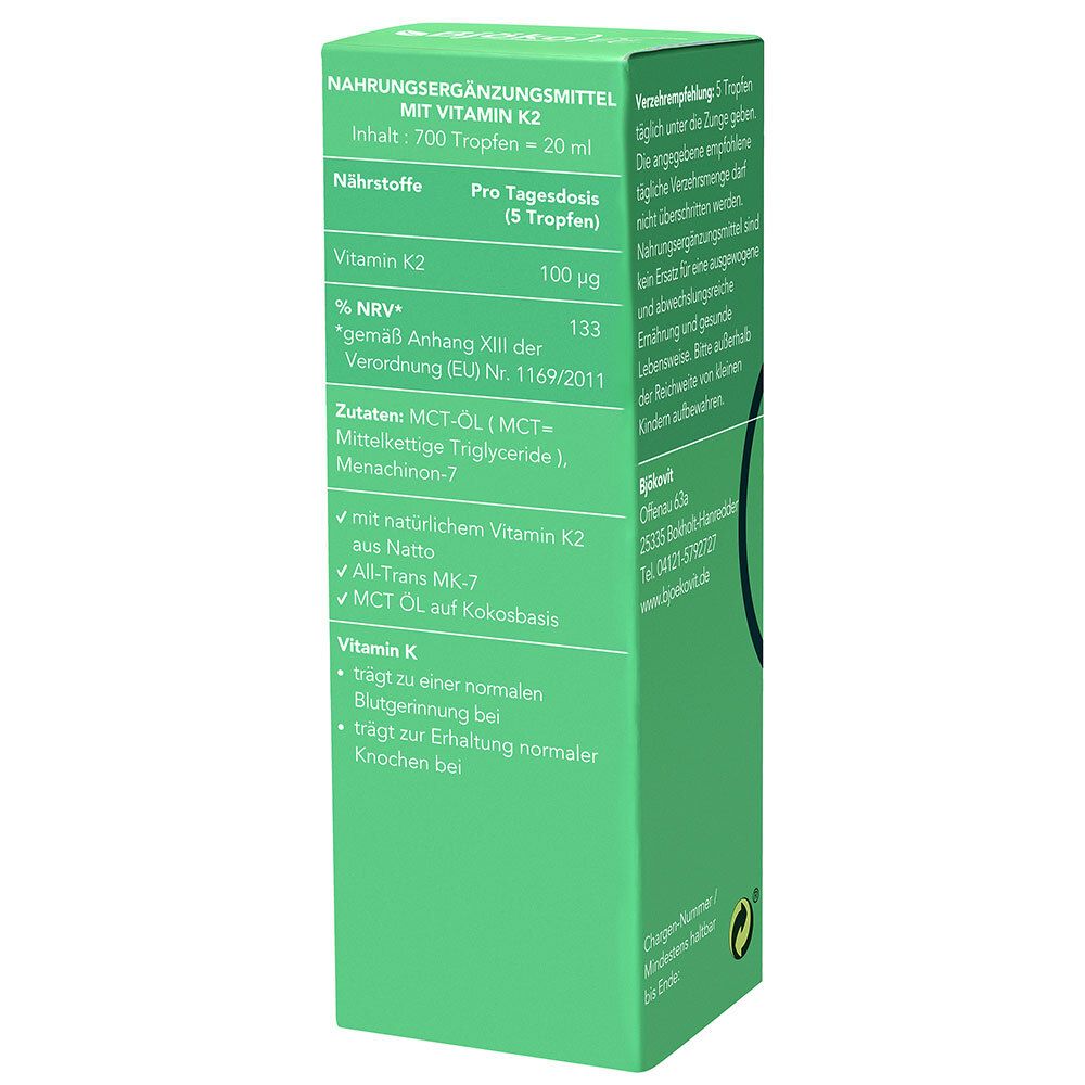 BjökoVit Vitamin K2-Tropfen