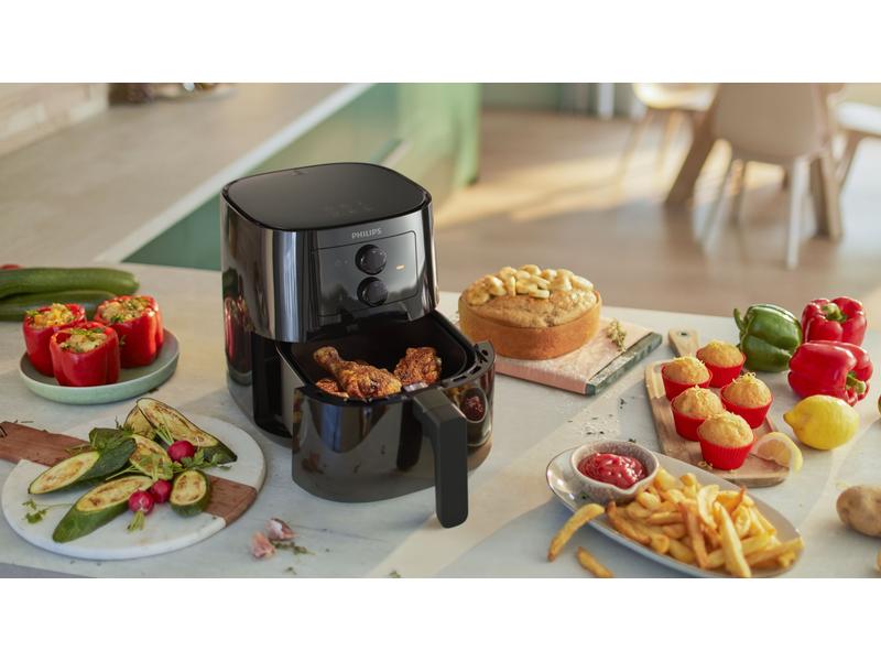 Philips Heissluft-Fritteuse Essential Airfryer HD9200/91 0. Vielseitige Fritteuse mit Rapid Air Heisslufttechnologie
