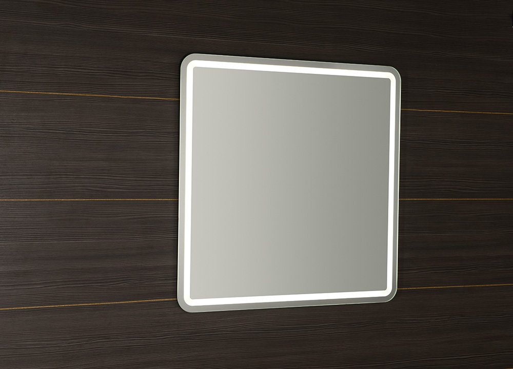 Sapho Nyx badkamerspiegel met verlichting 80x80cm
