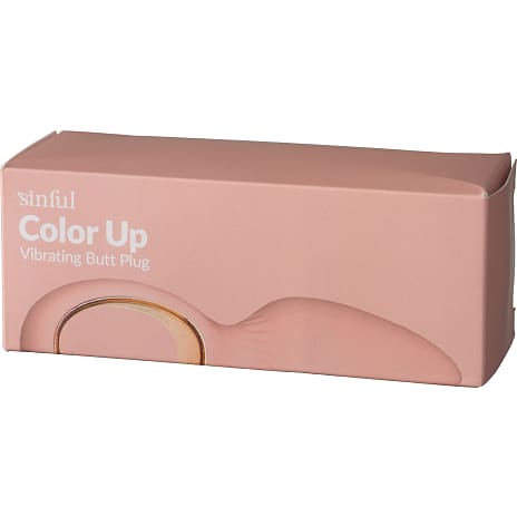 Sinful Peach vibrerende butt plug