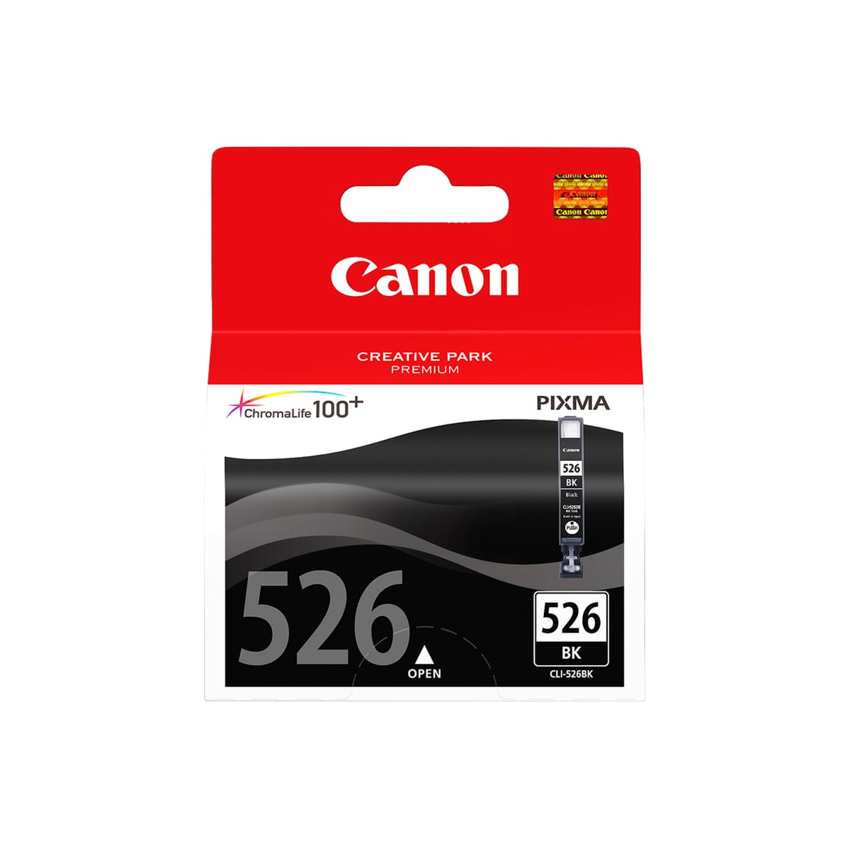Canon blekkpatron CLI-526BK Sort