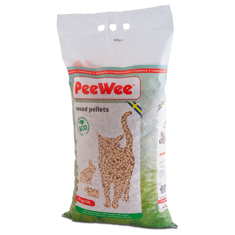 Litière à granulés de bois PeeWee
