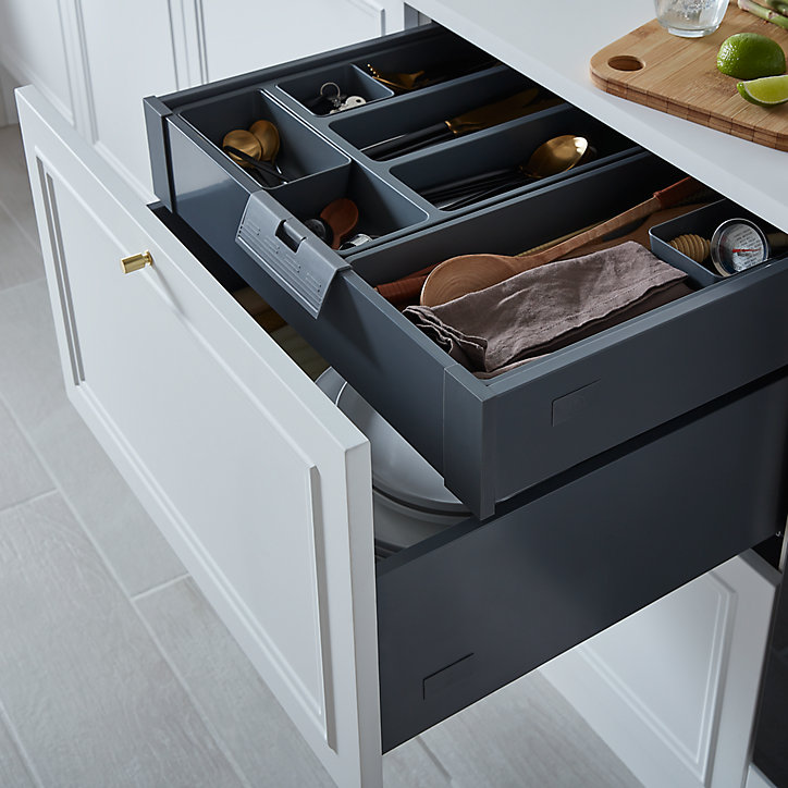 Système pour tiroir intérieur de cuisine GoodHome pushpull