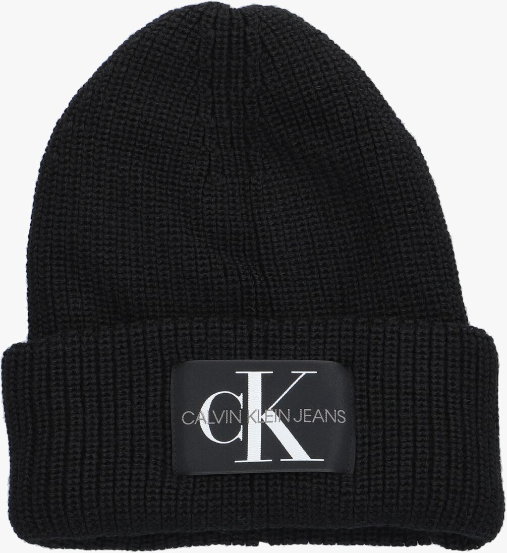 CALVIN KLEIN zwarte calvin klein muts beanie wl