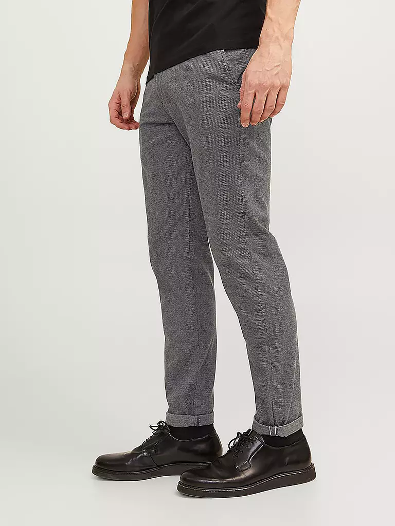 JACK & JONES Chino JPSTMARCO Slim Fit grau