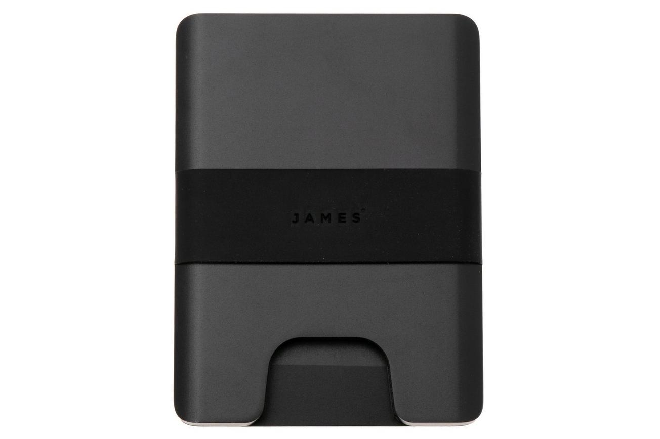 The James Brand The Lowe ES217996-10 Black   Black, portemonnee