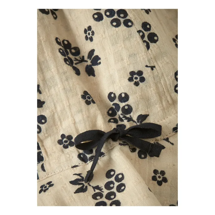 Caramel Bob Fleuri Cadia | Ecru