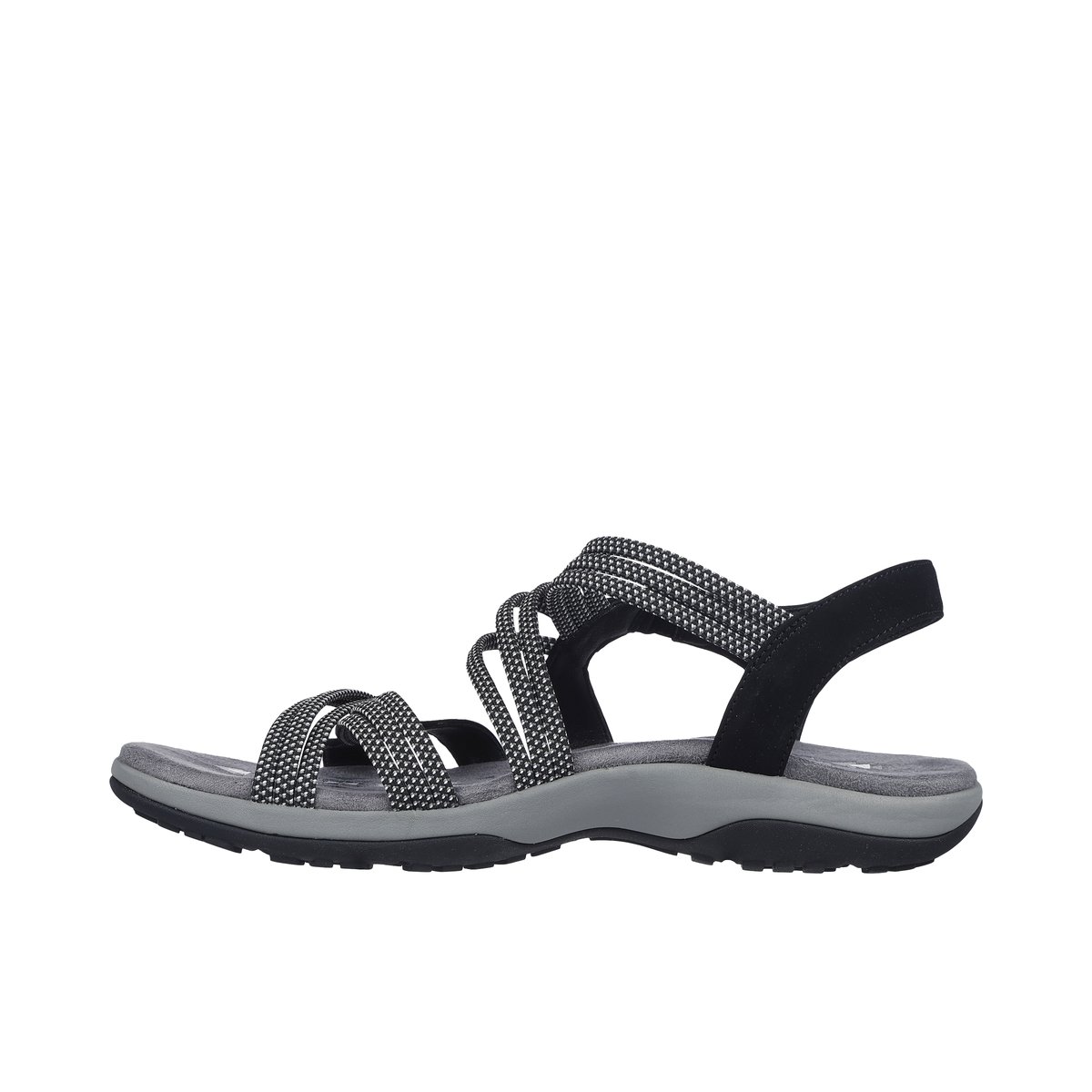 2X les points-Reggae_s_sum-Talon plat - Noir