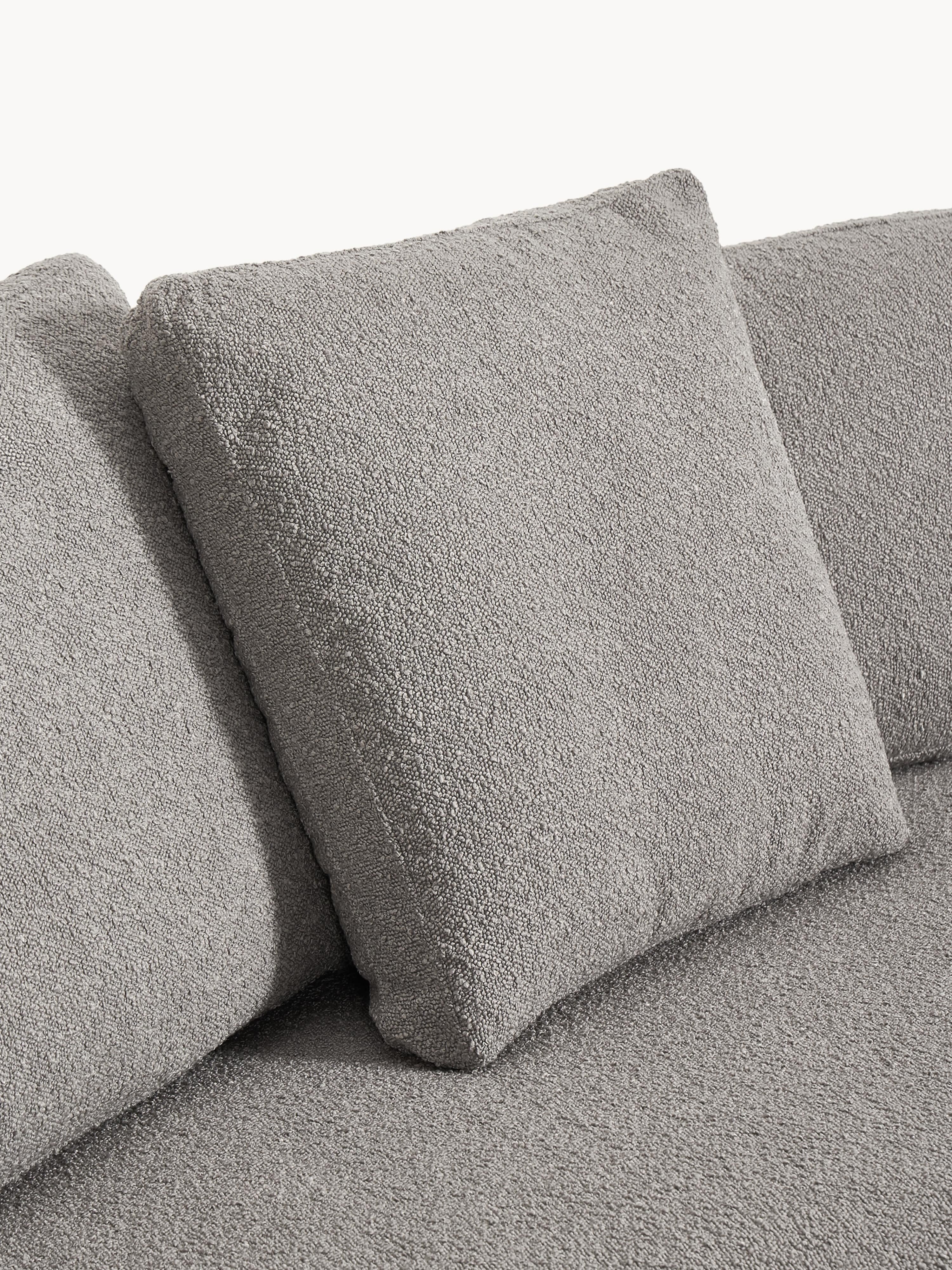 Bouclé hoekbank Tribeca
