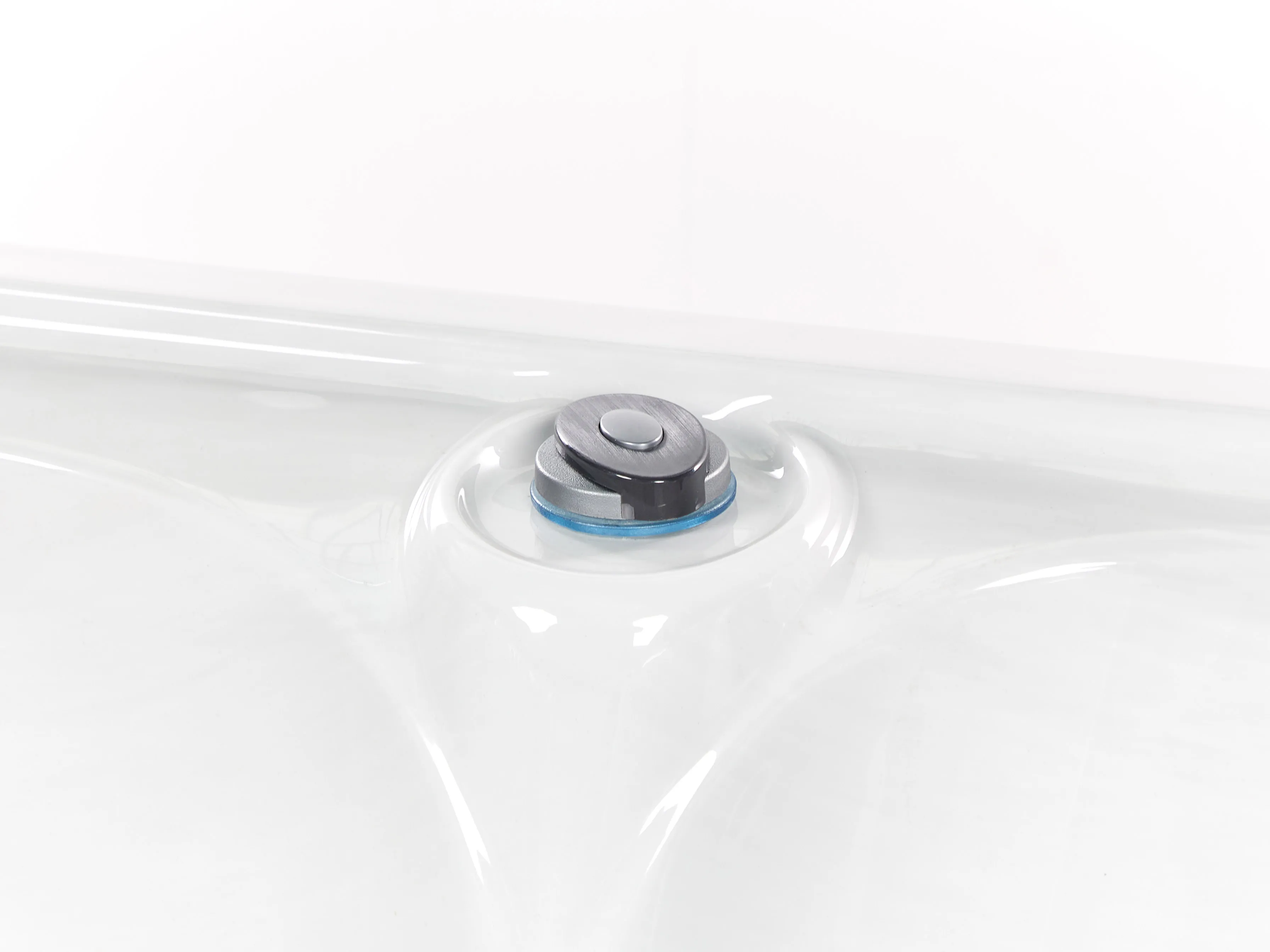Buiten hottub met LED CALIMA Wit