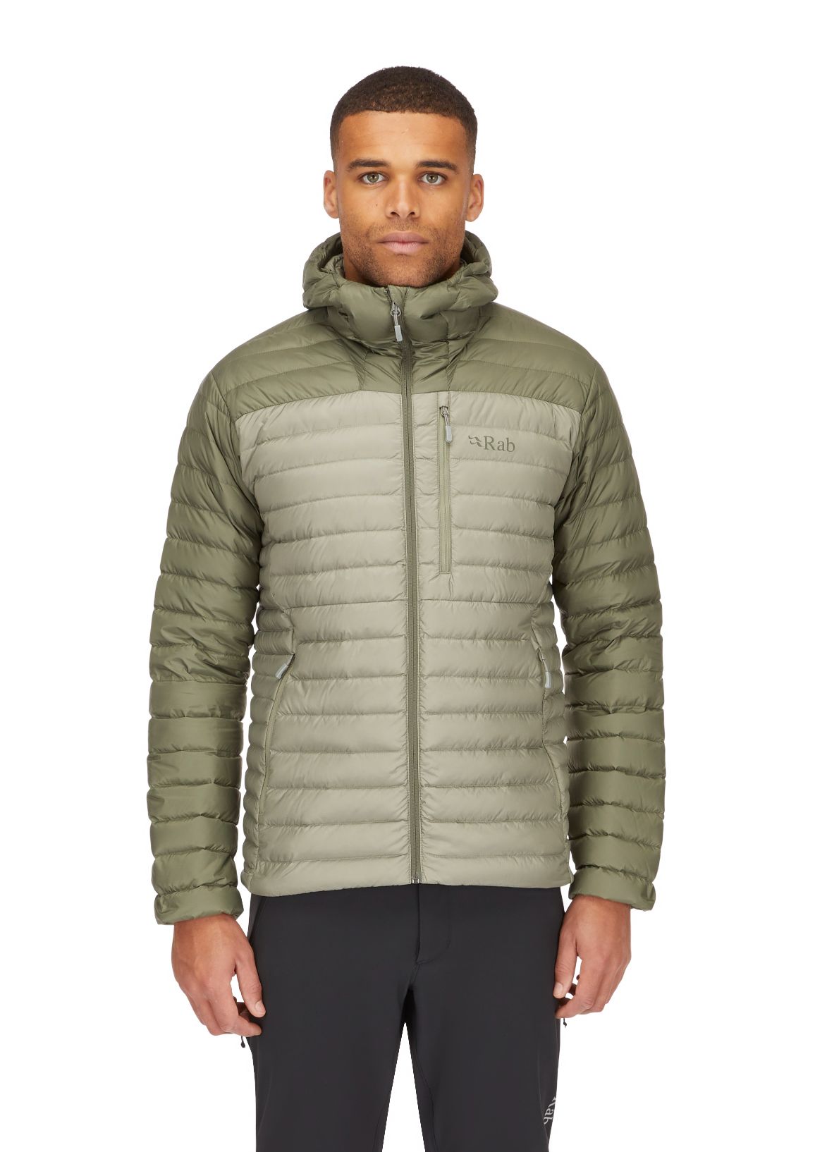 Rab Microlight Alpine Jacket Light Khaki/Ston