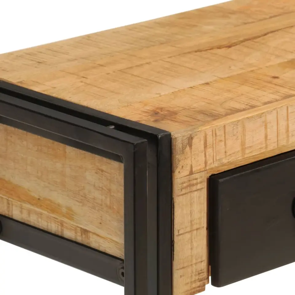 vidaXL - Wandtafel - Zwart - Hout