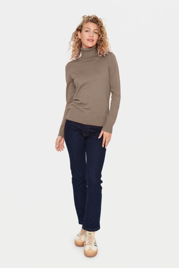 Saint Tropez J2046, MilaSZ Rollneck Pullover Atmos melange